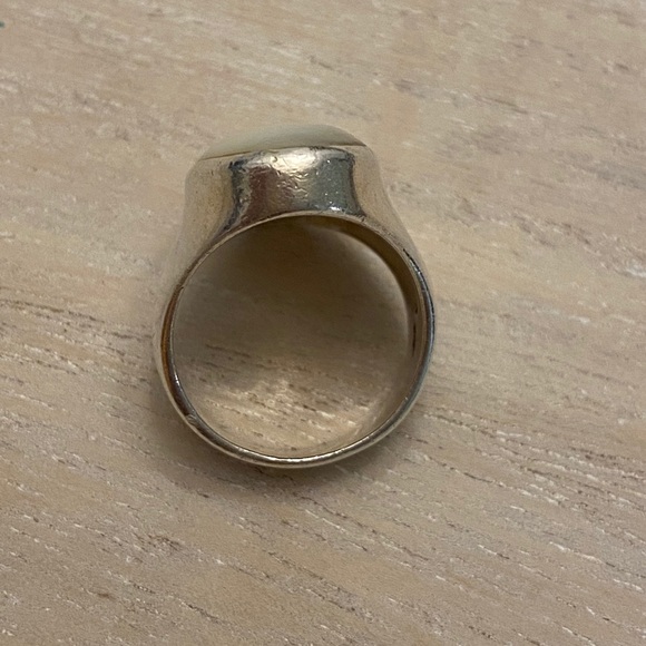 Gorgeous Vintage mother of pearl ring - Picture 3 of 13